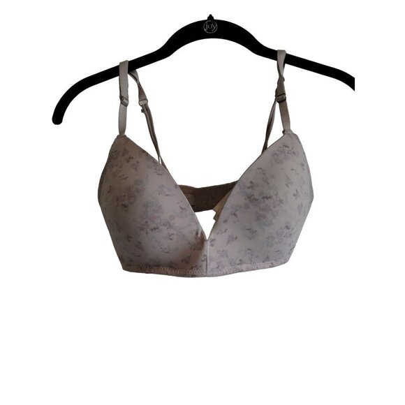 Jessica Simpson light purple floral lightly padded bra - Picture 1 of 5